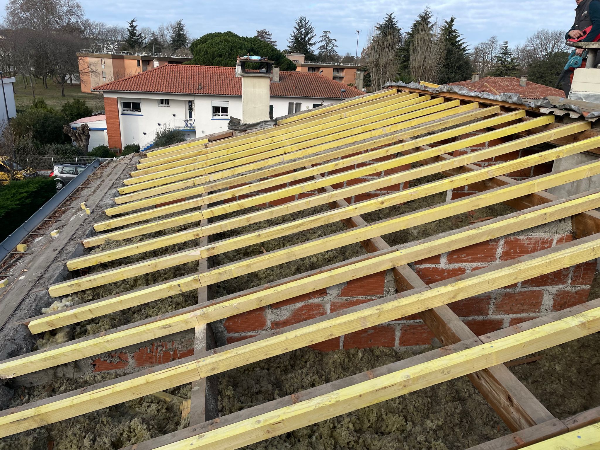 Travaux de charpente traditionnelle